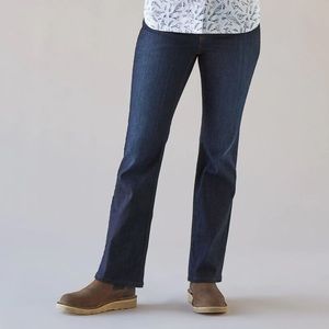 Duluth Trading Company Bootcut Dark Wash Jeans